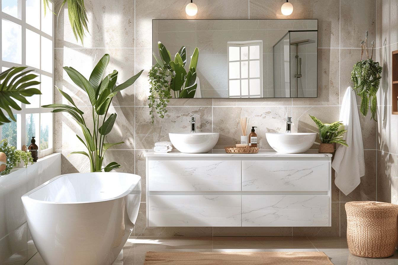 Hauteur meuble de salle de bain : quelle hauteur choisir pour un